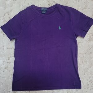 Polo by Ralph Lauren Kids Tee in Rich Purple